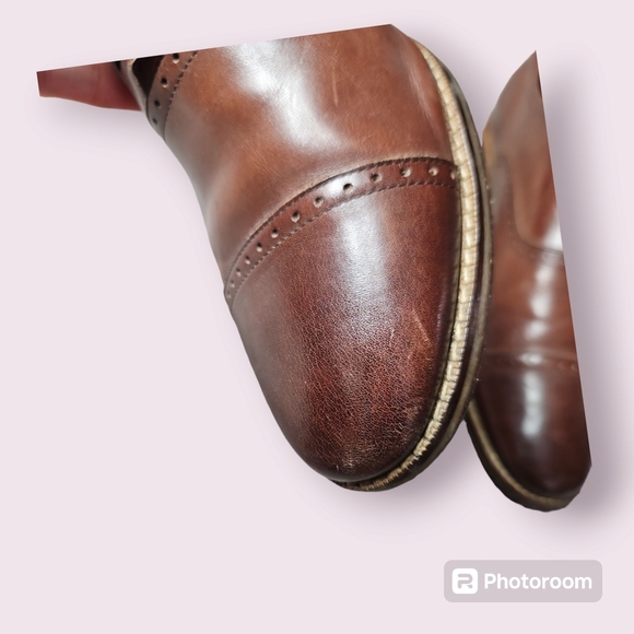 Cole Haan Cambridge Men 9 M Cap Toe Oxford Shoe Grand OS C12912 - Picture 5 of 9